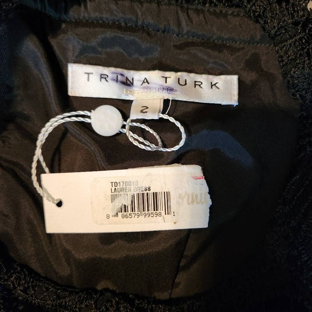 New Trina Turk Lauren Cold Shoulder Sheath Dress - Picture 7 of 11